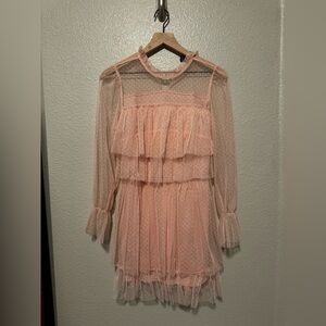 Forever 21 Mesh Cocktail Dress Small